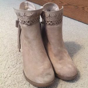 Not Rated Suede Booties